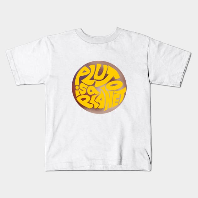 Pluto Kids T-Shirt by Unsafety Pin